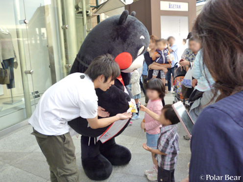 【くまモン】東京・府中に登場♪其の八「お菓子」の巻