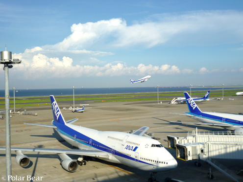【羽田空港】へ(^^)vol.11 海の方を向いての巻