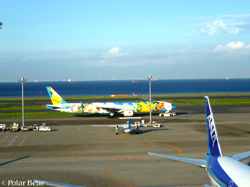 【羽田空港】へ(^^)vol.14 ポケモンジェットの巻