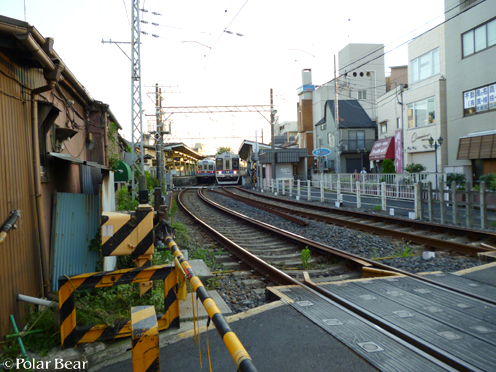 【柴又帝釈天】さん(^▽^*其の五 柴又駅そばの踏切から