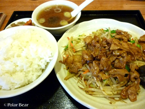 美味しい「肉野菜炒め」を食べました（＾～＾*