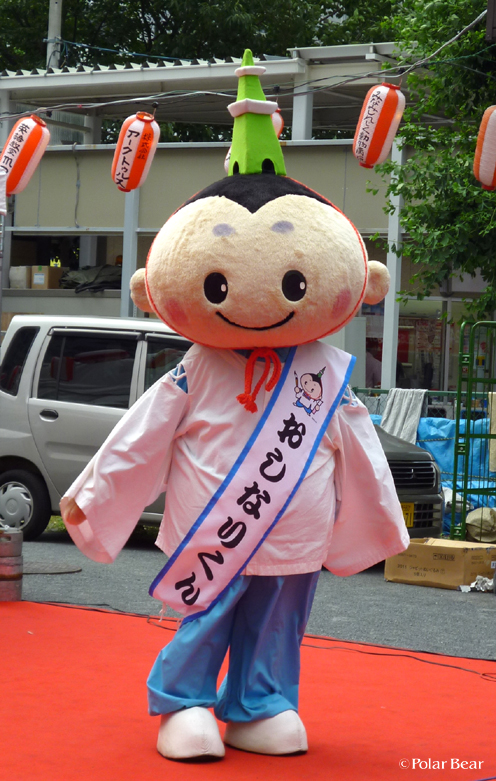 横顔も可愛いです（＾▽＾*　【おしなりくん】♪　南新宿まつり