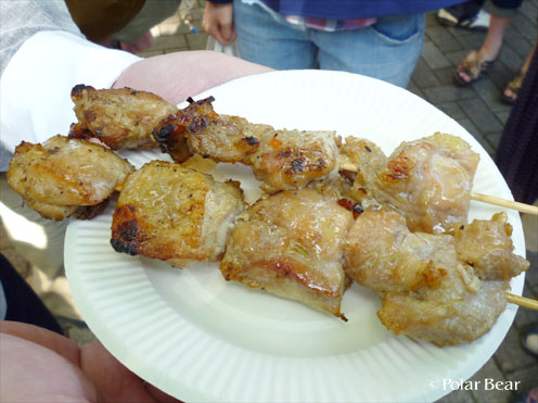 タイフェスティバルで食べましたガイヤーンです(^^)/