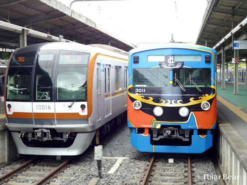 銀河鉄道999ラッピングトレインの写真が撮れました☆＝