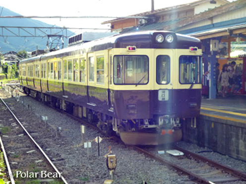 富士急行線の大月駅です(^^)2【車内編】