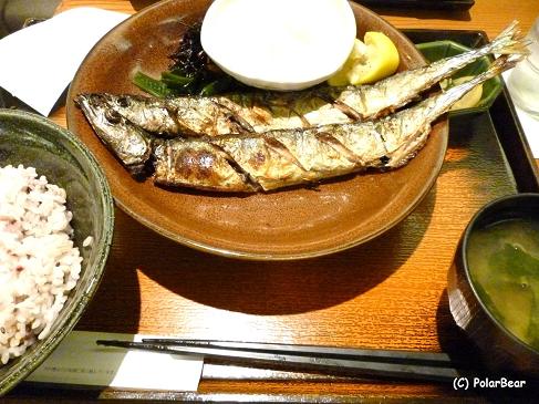 秋の秋刀魚をいただきました♪