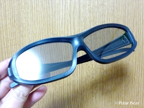 【3Dメガネ】です┏◎-◎┓