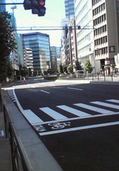 休日のオフィスそばの風景です☆