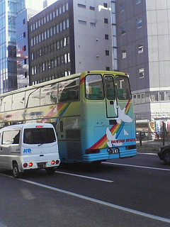 はとバスが元気に走っていてほっとしました(^^)