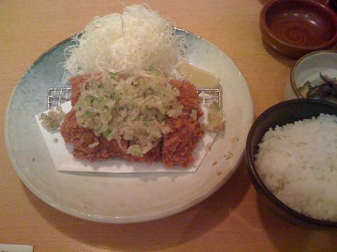 夏バテにはとんかつです☆=(^^)