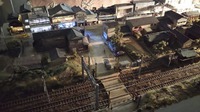 鉄道模型ジオラマ夜明け（昭和40年頃の水俣桜井町中央商栄会）