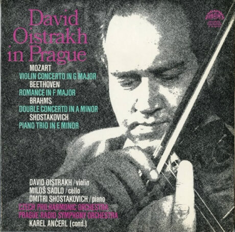 CZ SUA 0 10 2371/2 ダヴィッド・オイストラフ モーツァルト・ヴァイオリン協奏曲