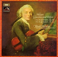 FR VSM 2C069-00201 ユーディ・メニューイン モーツァルト ヴァイオリン協奏曲3番、5番 2019/07/14 22:15:00