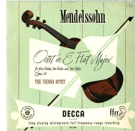 GB DECCA LXT2870 ヴィエンナオクテット メンデルスゾーン 八重奏曲(フラット210g重量盤・金文字初出) GB DECCA LXT2870 ヴィエンナオクテット メンデルスゾーン 八重奏曲(フラット210g重量盤・金文字初出)