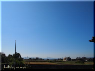 西の空