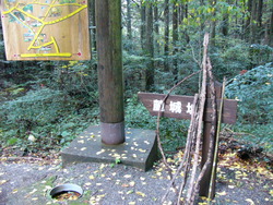 麓城址の紅葉