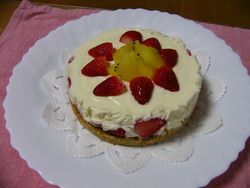 レアチーズケーキ