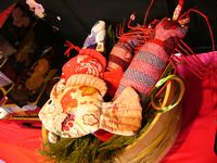 湯前町の手作りのひなまつり展