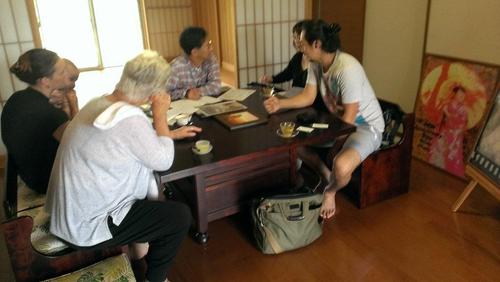 帰国後すぐの打合せ