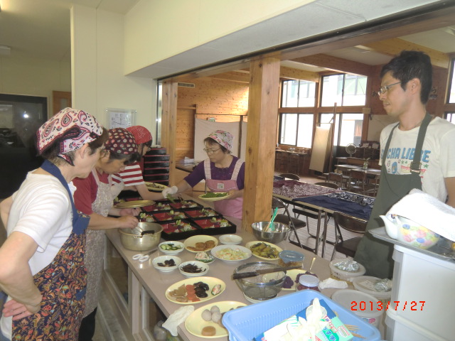 料理体験!(韓国女子高生)