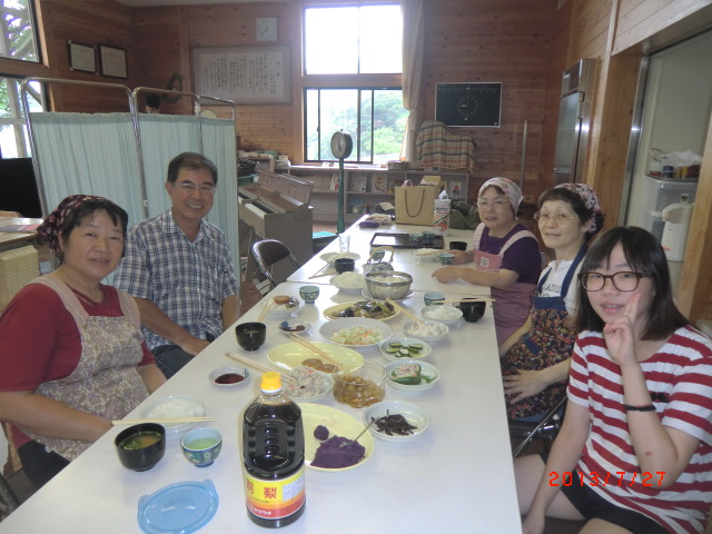 料理体験!(韓国女子高生)