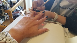 連休初日はネイルとじのじの 連休初日はネイルとじのじの