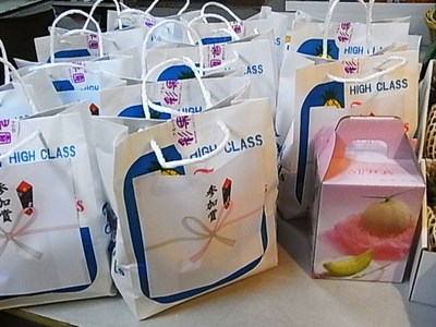 ゴルフコンペ賞品