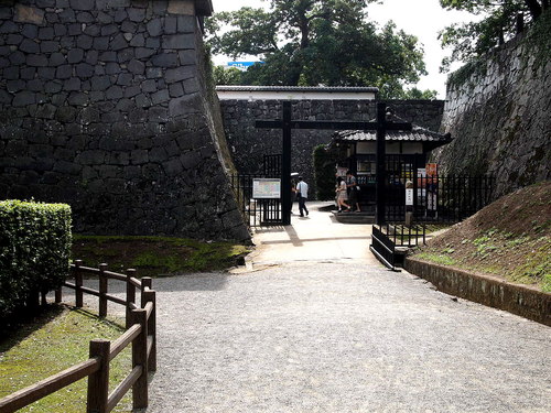 家族で熊本城へ