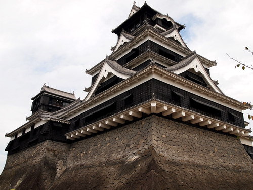家族で熊本城へ
