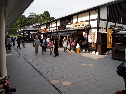 家族で熊本城へ