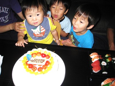1歳の誕生日