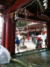 雨の大宰府