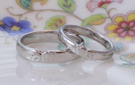 りんごの結婚指輪
