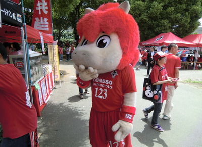 真夏日のモフ祭りIN水前寺（脱水症状）