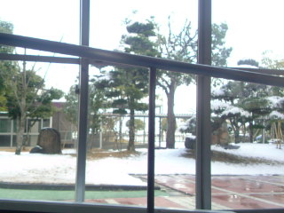 初雪……^^