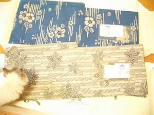 新しい浴衣 ほか色々日記