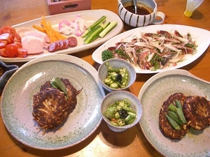 作った物・作った物・食べた物・作った物(謎)