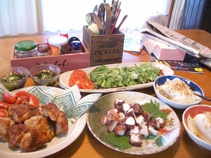 作った物・作った物・食べた物・作った物(謎)