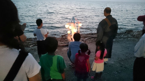 精霊流し IN 日感寺