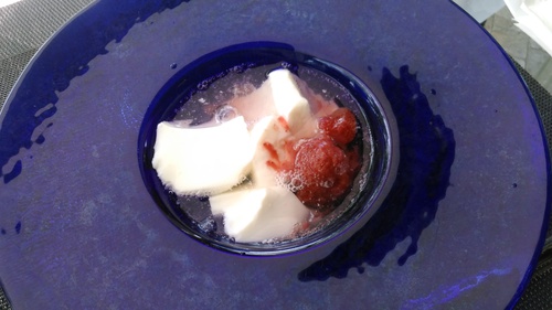 素敵なお庭と美味しい料理