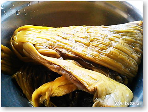 高菜の古漬け