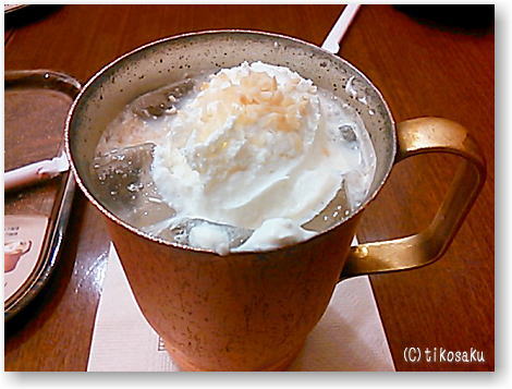上島珈琲店のココナツミルクコーヒー