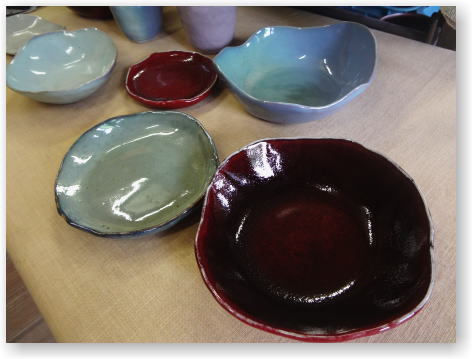 陶芸体験作品 陶芸体験作品