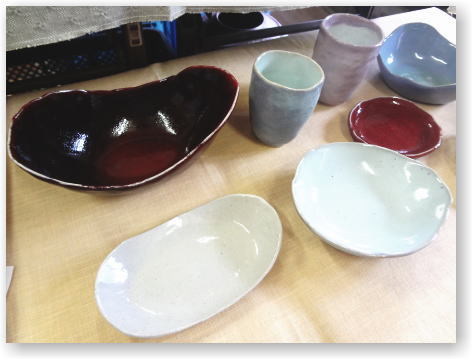 陶芸体験作品 陶芸体験作品