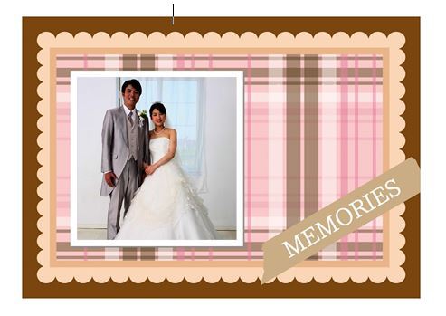 ワードで合成　結婚式2