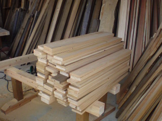 家具製作日記6 ケズリケズリ
