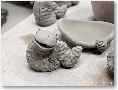 来年(2013年)の干支【巳】 ヘビくん作り