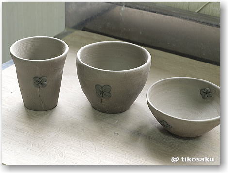 久々に、ロクロ作品♪