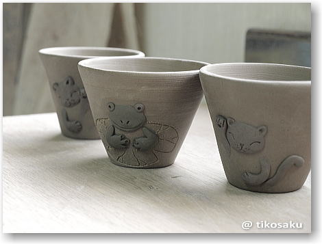久々に、ロクロ作品♪