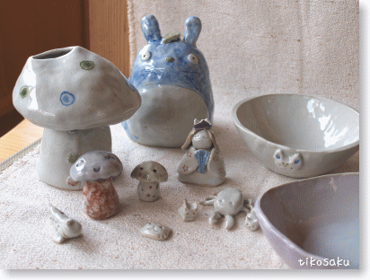 陶芸体験の作品完成!!